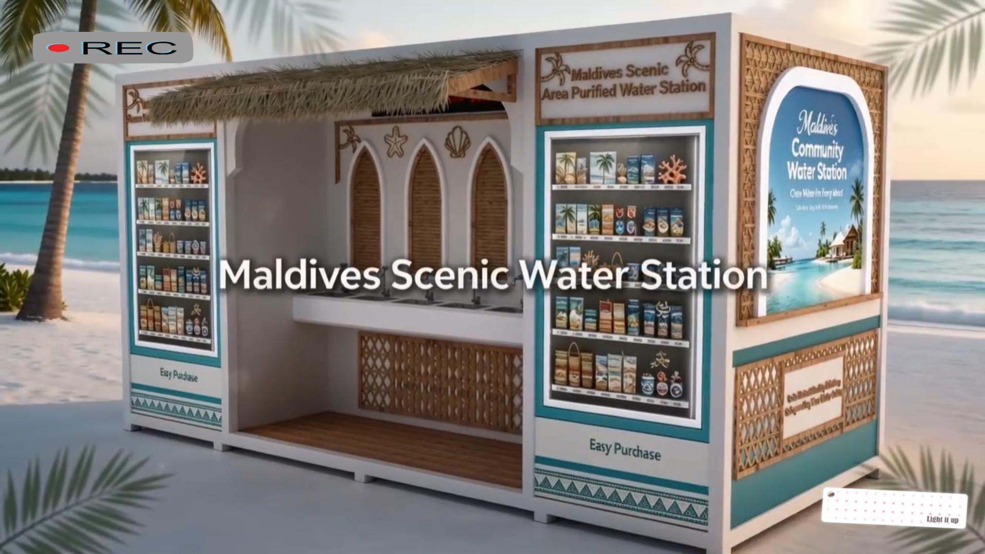 Stasiun Water Thatched Maldives - Landmark Check-in Wisatawan Resor?